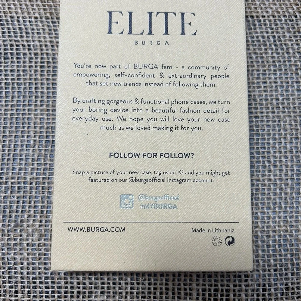 Burga elite iphone